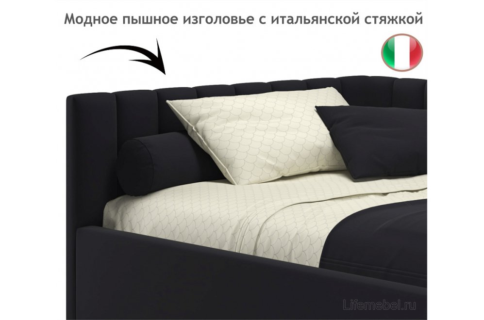 Тахта Венера 120х200 темная