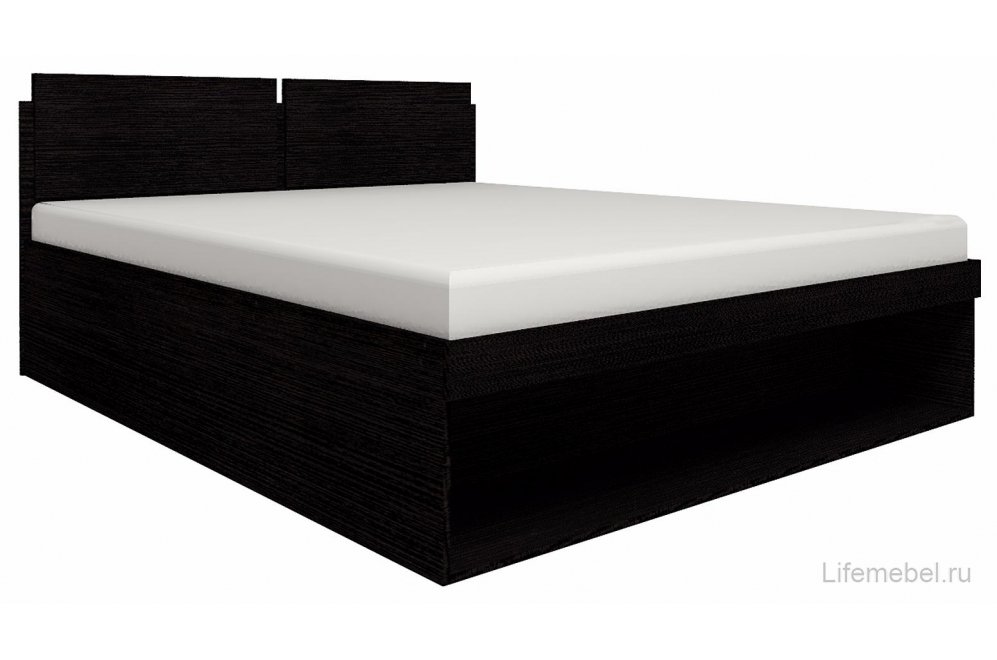 Кровать Hyper 160x200 венге с ПМ с матрасом