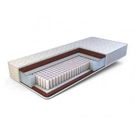 Матрас Томсон Кокос Мульти 160х200 жаккард коричневый