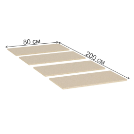 Ортопедическое основание Адайн КР-080 80х200