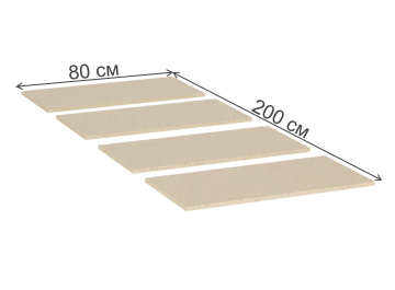 Ортопедическое основание Адайн КР-080 80х200