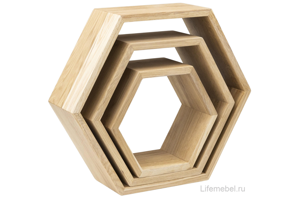 Комплект полок Дуб