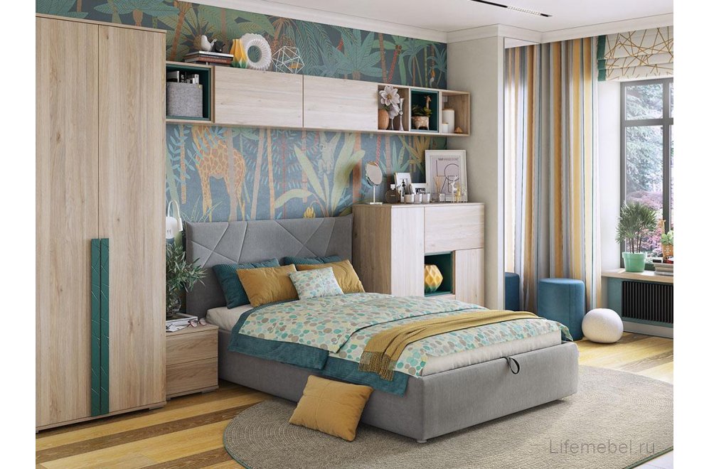 Полка 44 дуб мария навесная