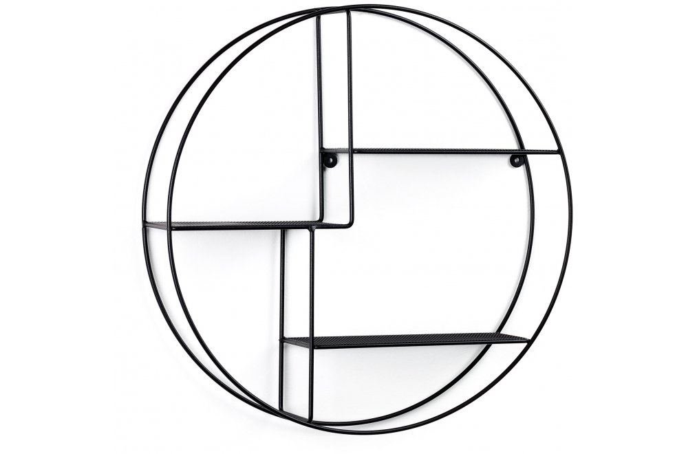 Полка Across черная