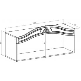 Полка Ассоль АС-57 плюс