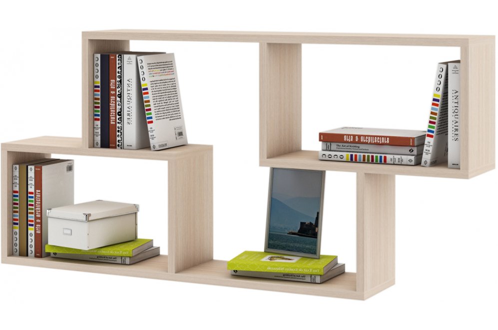 Полка Лайт-12 дуб молочный