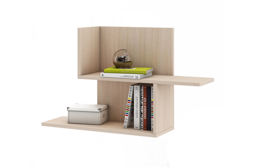 Полка Лайт-28 дуб молочный