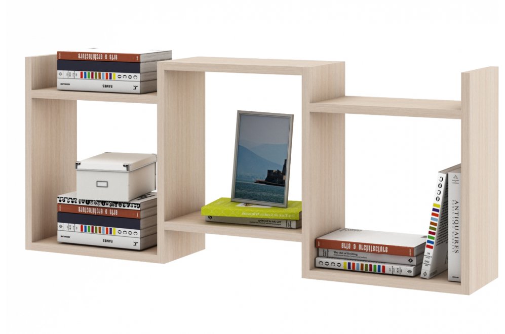 Полка Лайт-32 дуб молочный