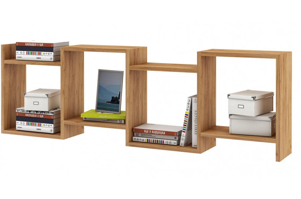 Полка Лайт-33 дуб золотистый