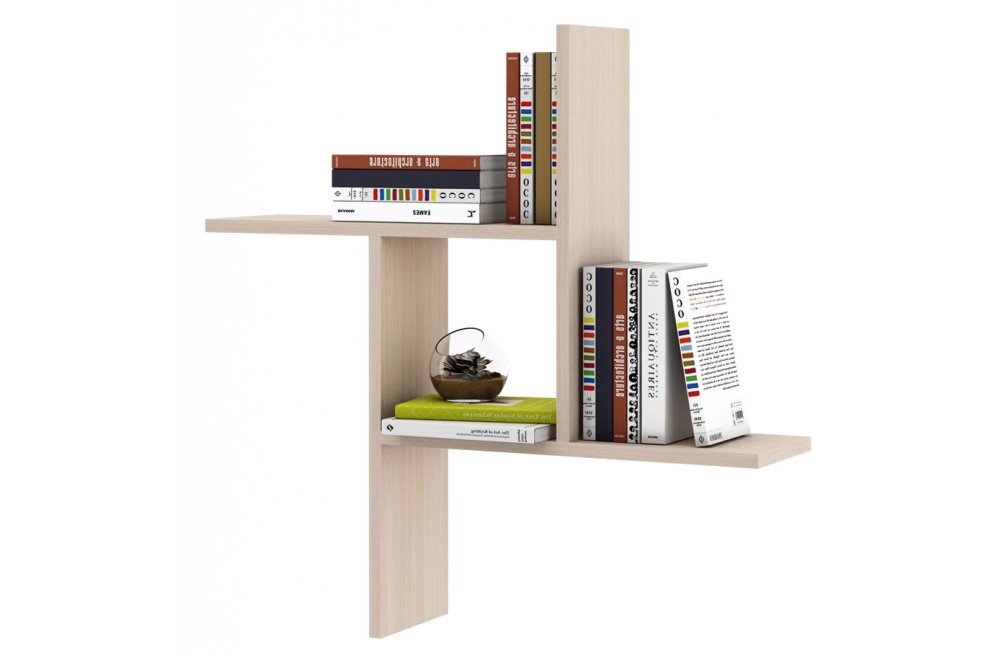 Полка Лайт-35 дуб молочный