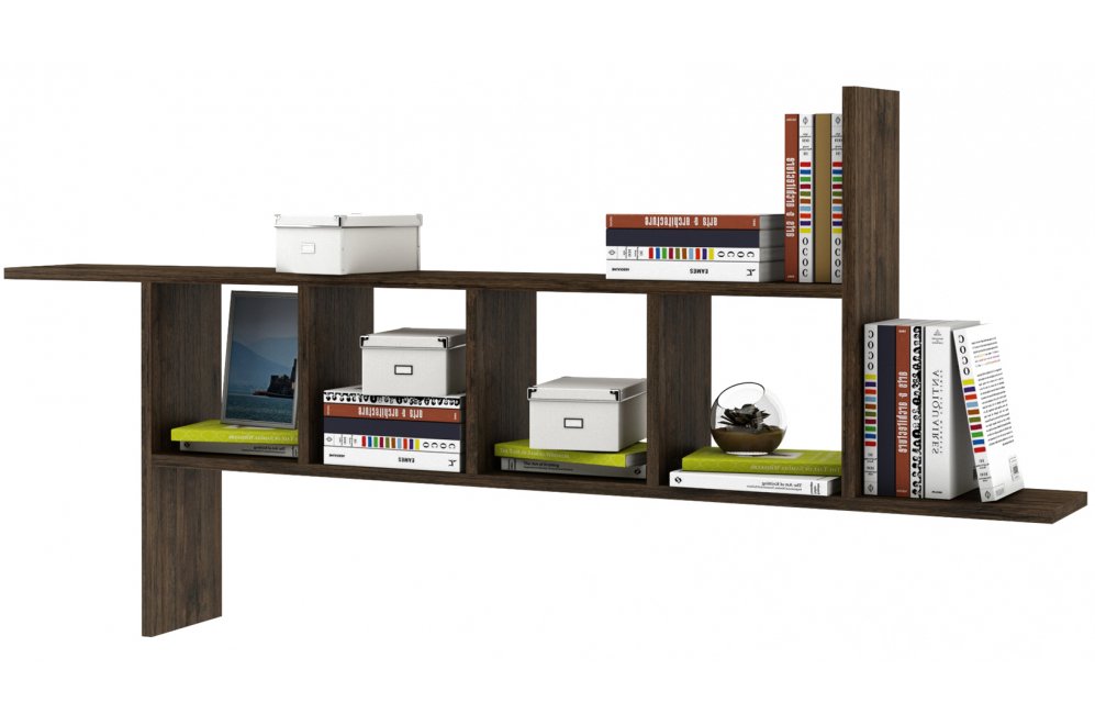 Полка Лайт-38 дуб апрель тёмный