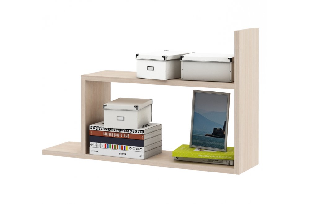 Полка Лайт-39 дуб молочный