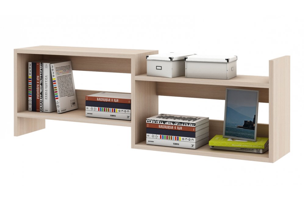 Полка Лайт-42 дуб молочный