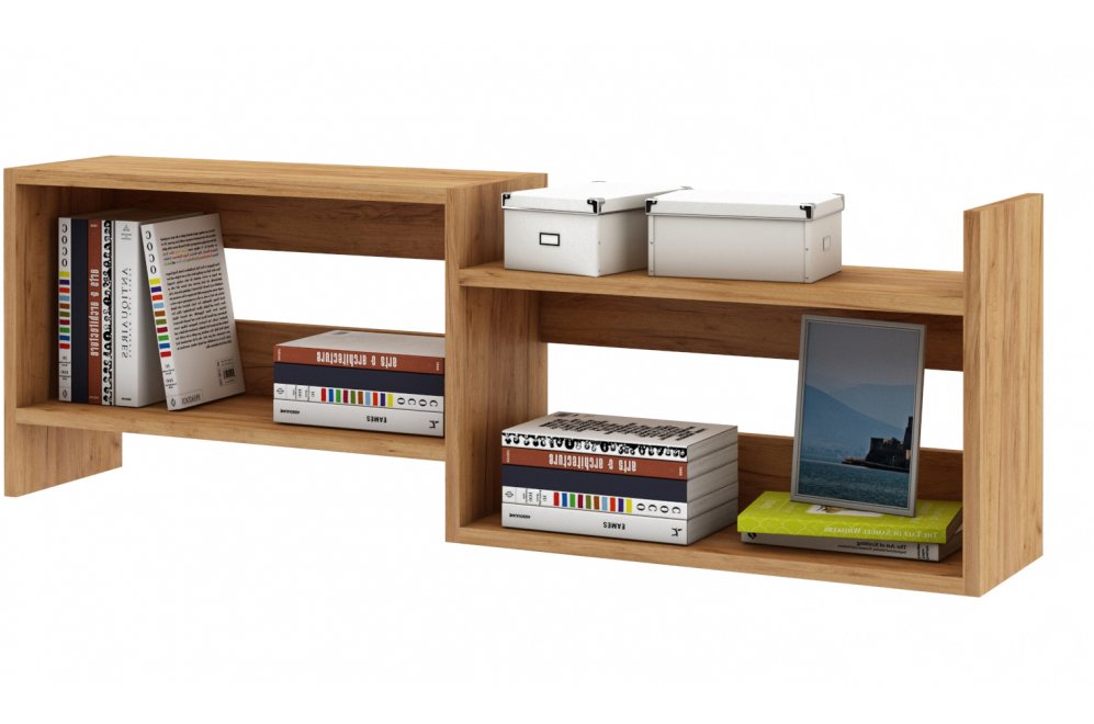 Полка Лайт-42 дуб золотистый