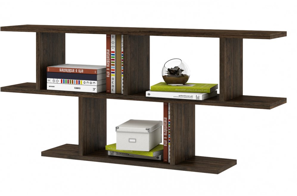 Полка Лайт-45 дуб апрель тёмный