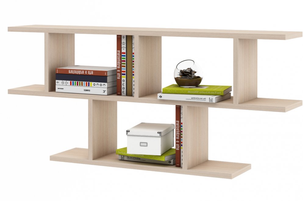 Полка Лайт-45 дуб молочный