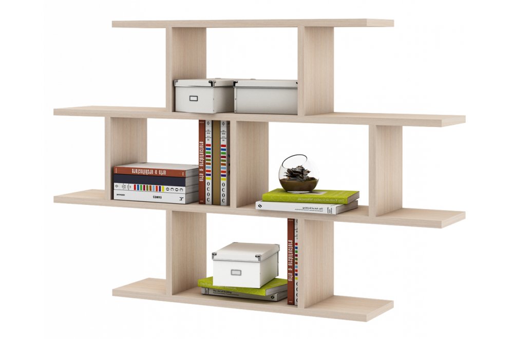 Полка Лайт-46 дуб молочный