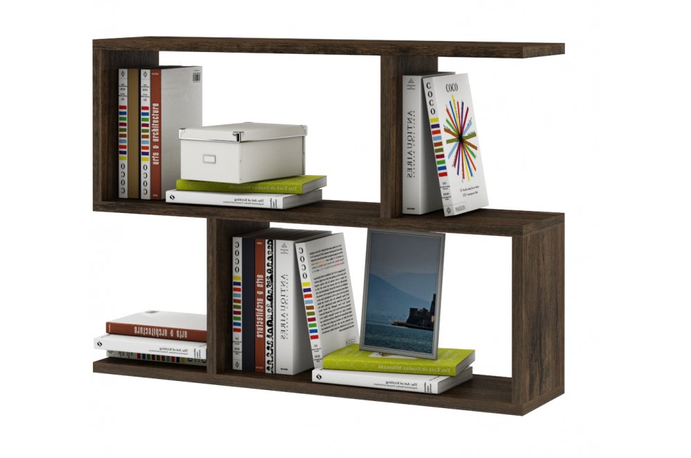 Полка Лайт-4 дуб апрель тёмный