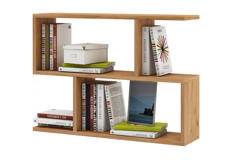 Полка Лайт-4 дуб золотистый