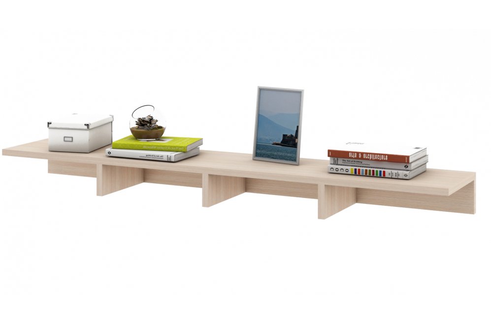 Полка Лайт-52 дуб молочный