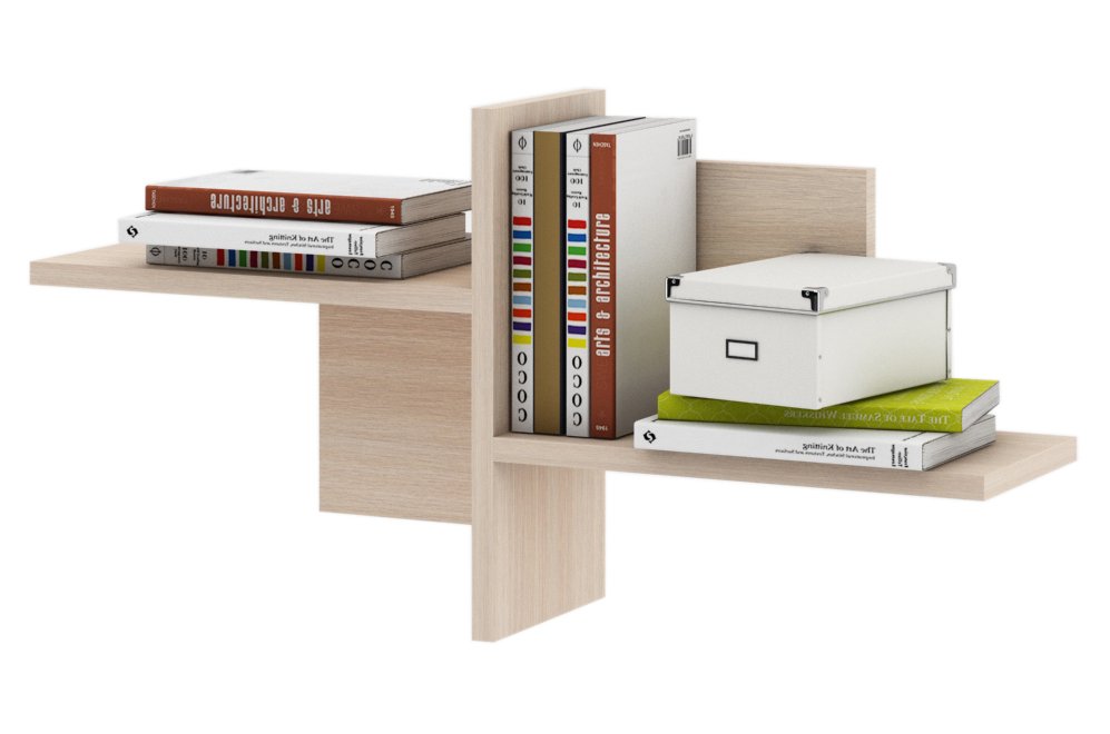 Полка Лайт-6 дуб молочный