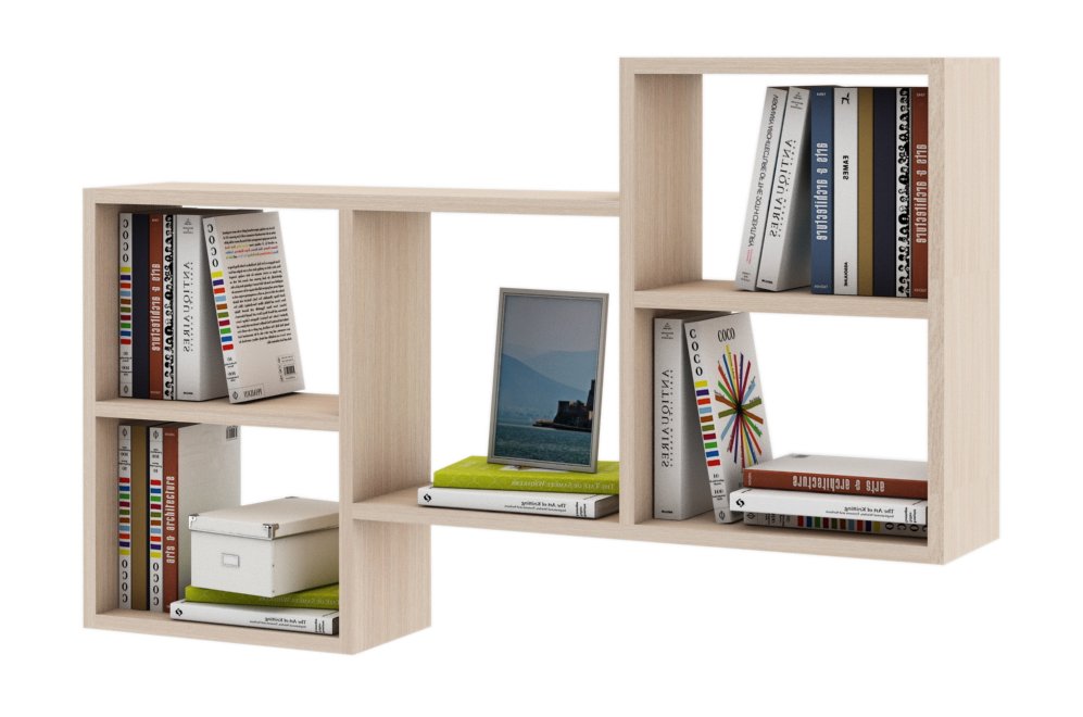 Полка Лайт-7 дуб молочный