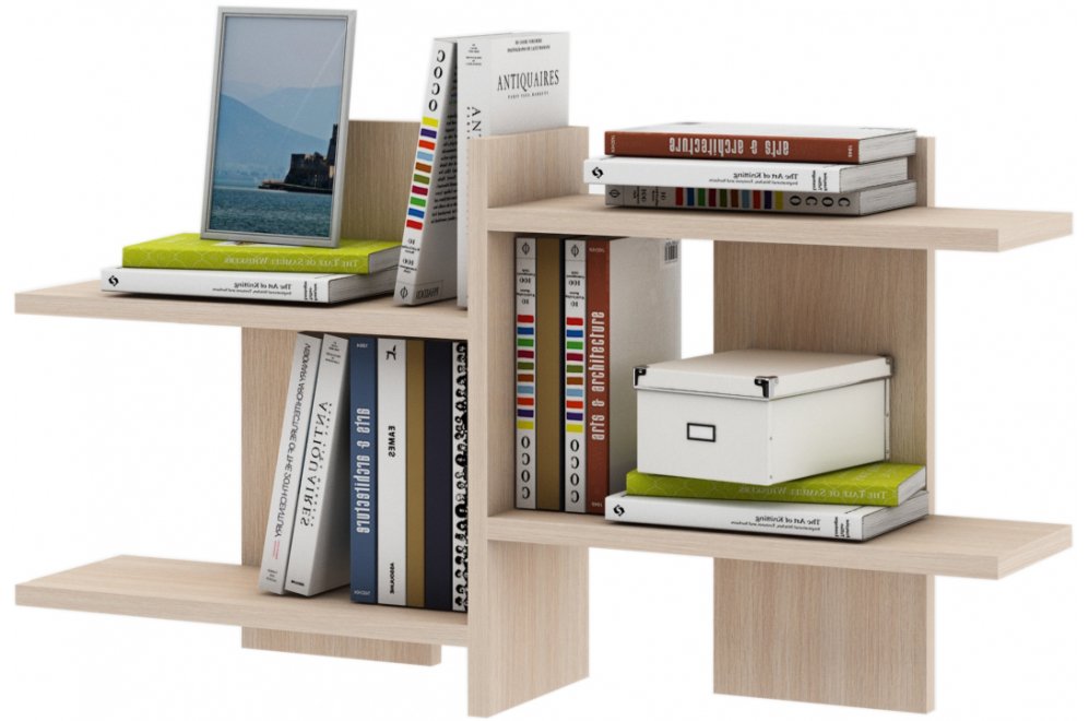 Полка Лайт-8 дуб молочный