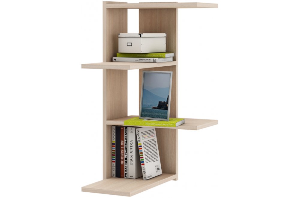 Полка Лайт-9 дуб молочный