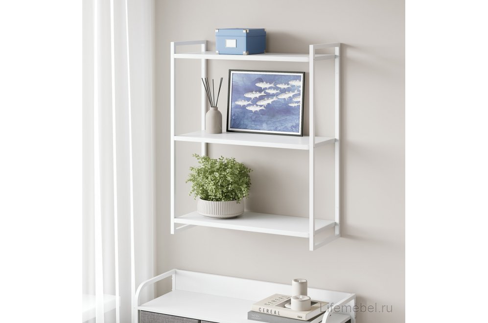 Полка Leset Стилвуд 23 белый