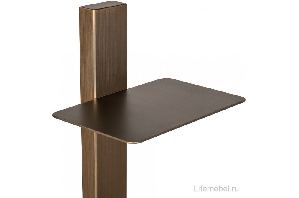 Полка Луи-2 ясень / хром