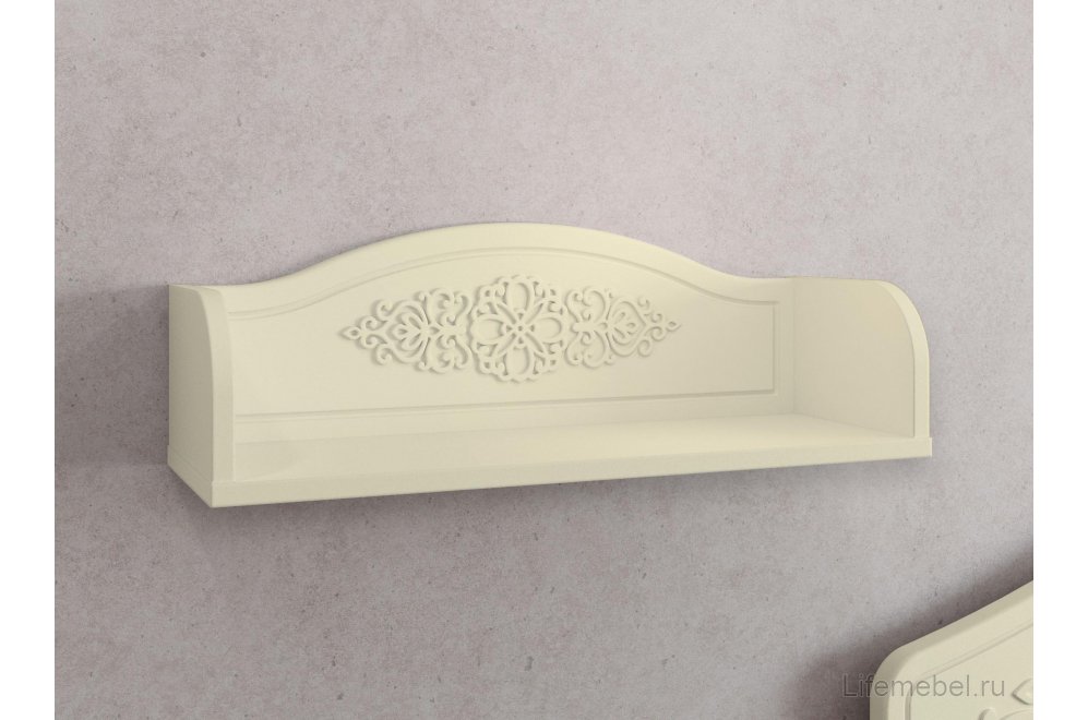 Полка настенная Ассоль плюс АС-48 ваниль