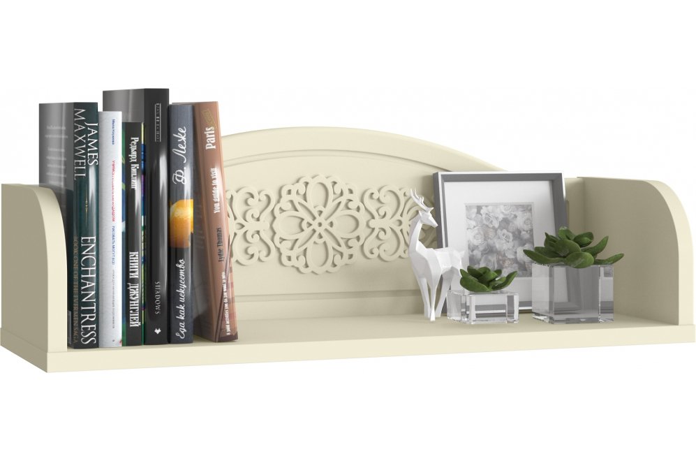 Полка настенная Ассоль плюс АС-48 ваниль