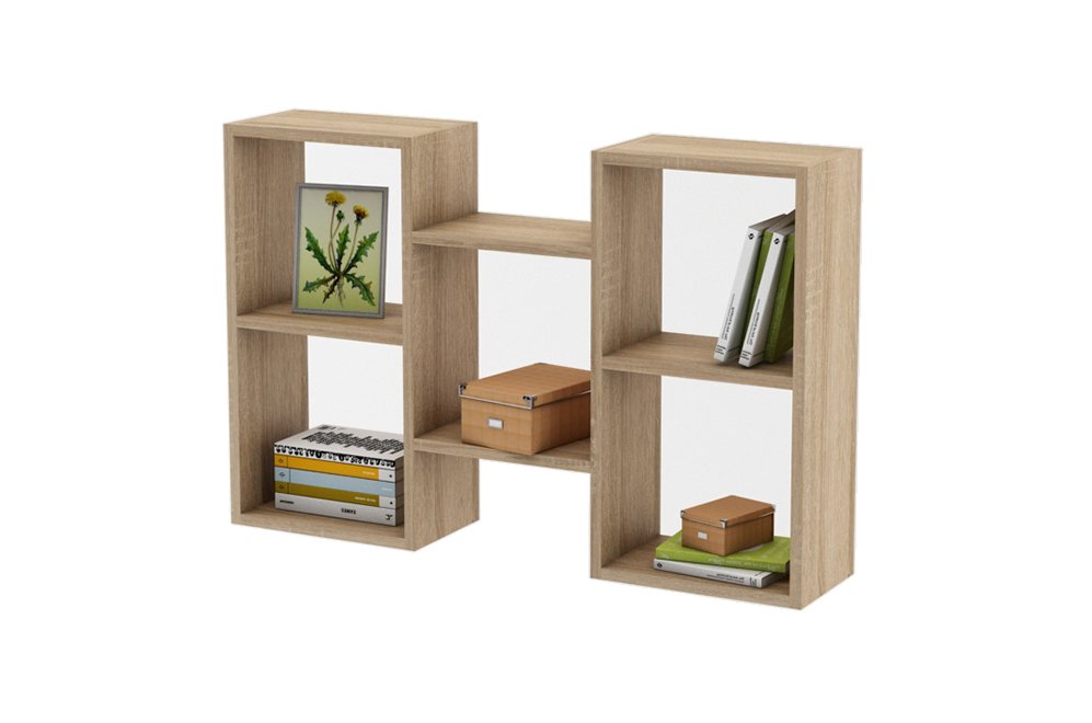 Полка настенная Флэш-10 дуб сонома