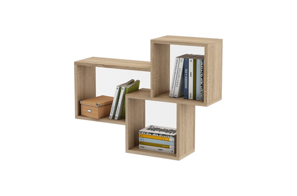 Полка настенная Флэш-4 дуб сонома