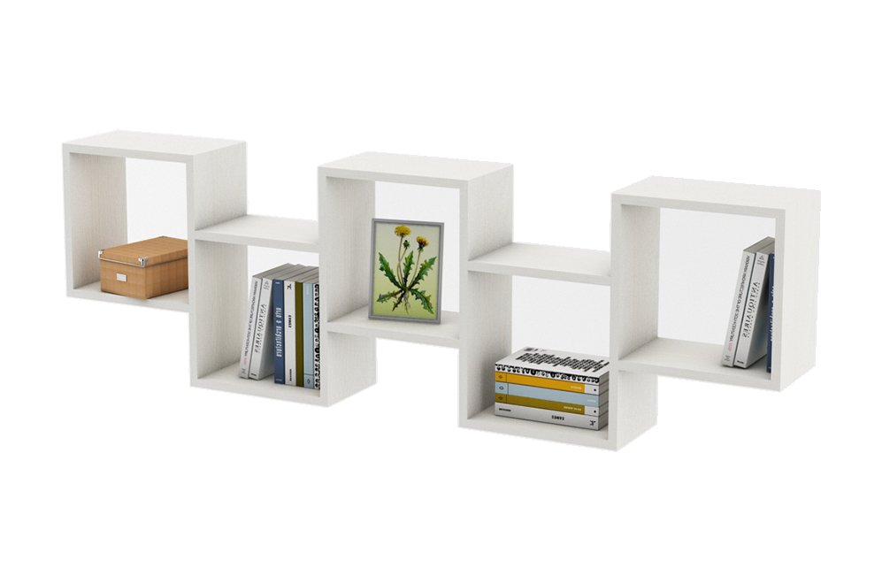 Полка настенная Флэш-9 белый