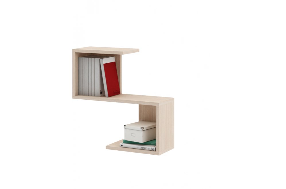 Полка настенная Грейс-1 дуб молочный