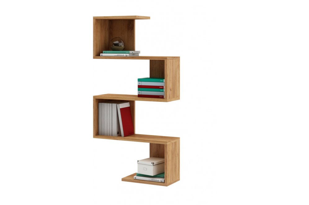 Полка настенная Грейс-2 дуб золотистый