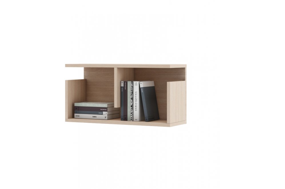 Полка настенная Инди-1 дуб молочный