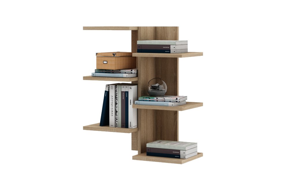 Полка настенная Кевин-2 дуб сонома