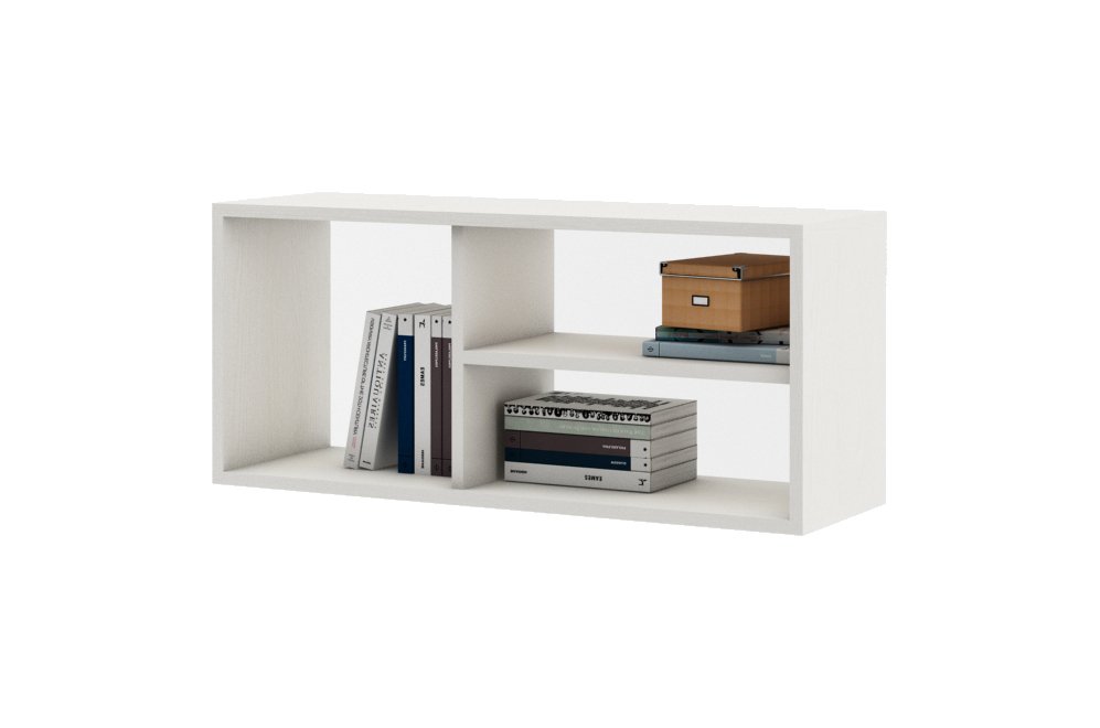 Полка настенная Лаки-1 белый