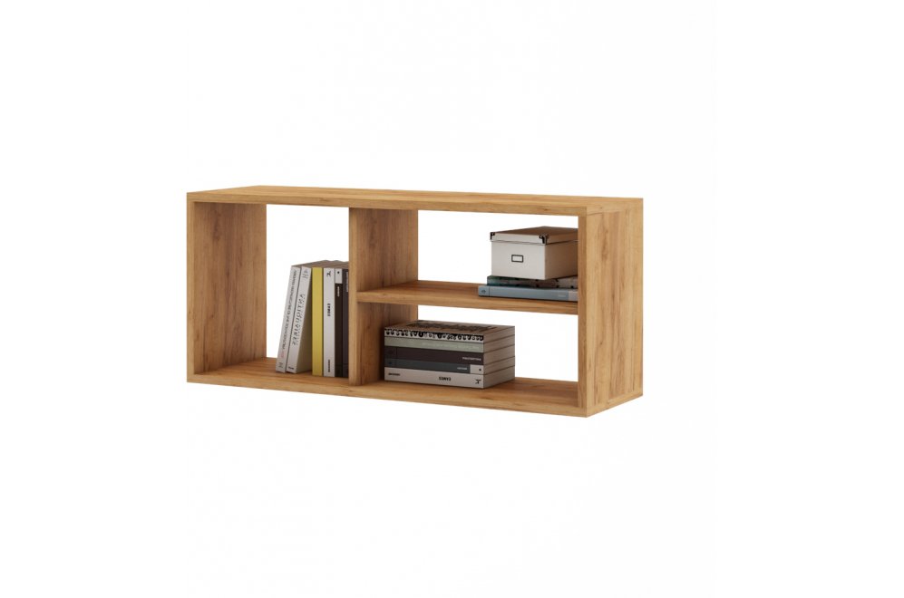 Полка настенная Лаки-1 дуб золотистый