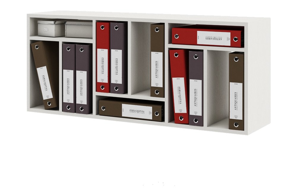 Полка настенная Офис-2 белый