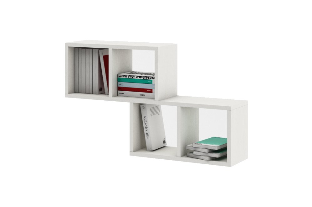 Полка настенная Вайс-1 белый