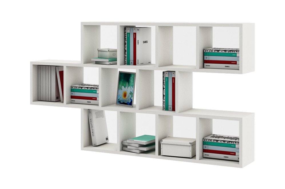 Полка настенная Вайс-9 белый