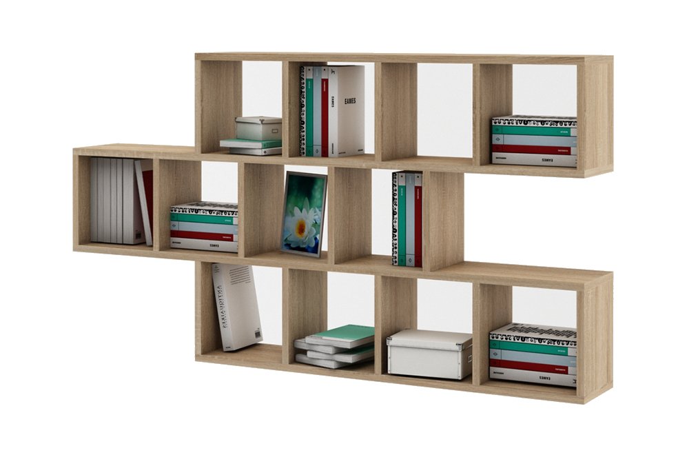 Полка настенная Вайс-9 дуб сонома