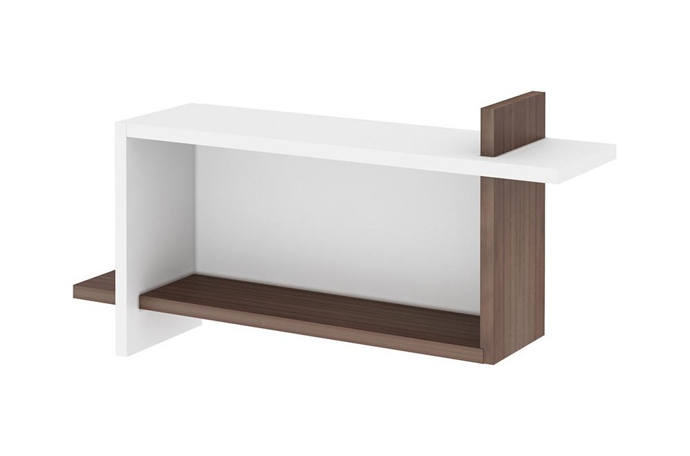 Полка ПК-16 белый жемчуг / шамони