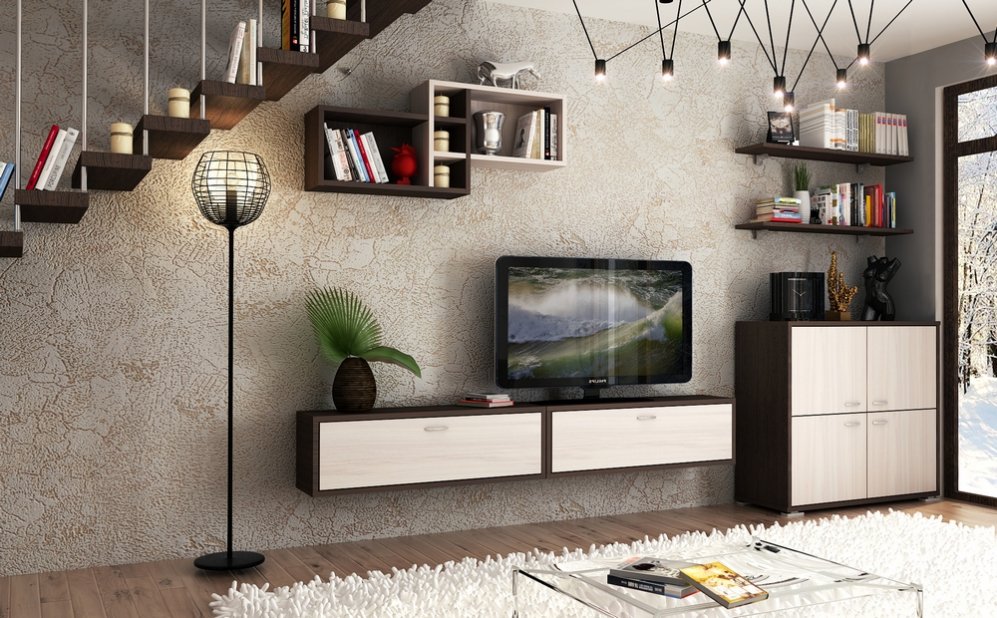 Полка ПК-20 венге / карамель