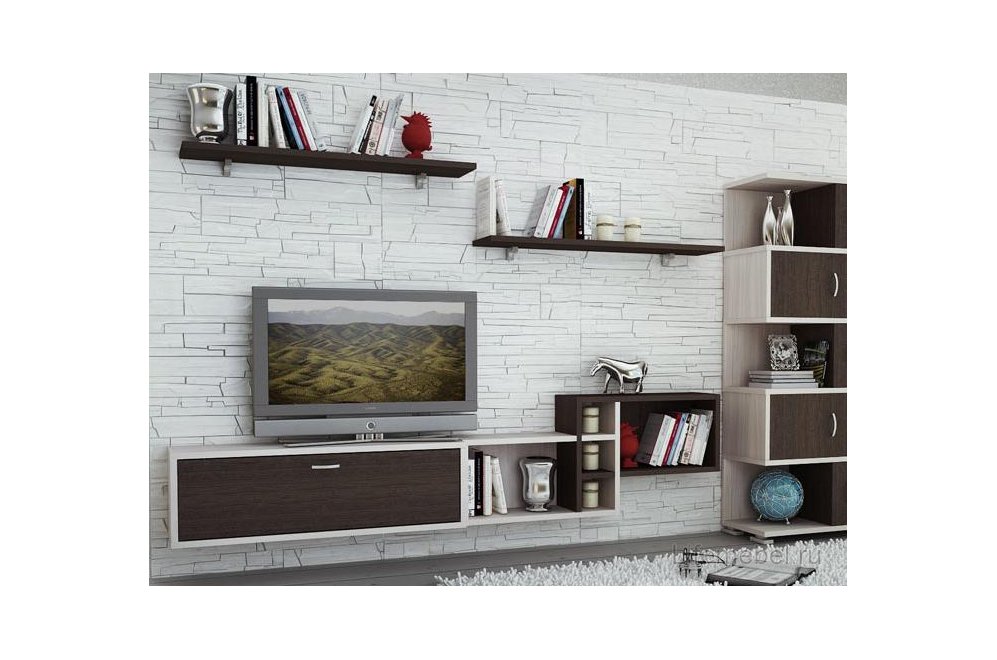 Полка ПК-30 карамель / венге