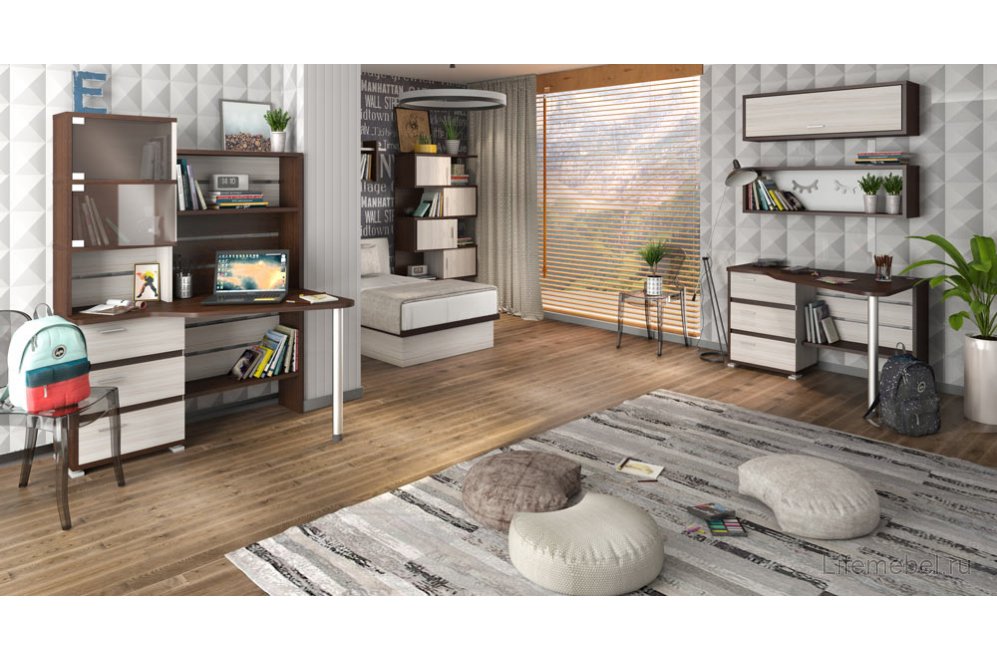 Полка ПК-30 карамель / венге