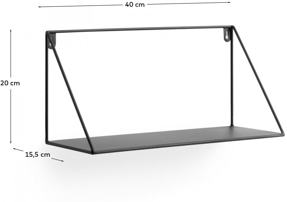 Полка Upp черная